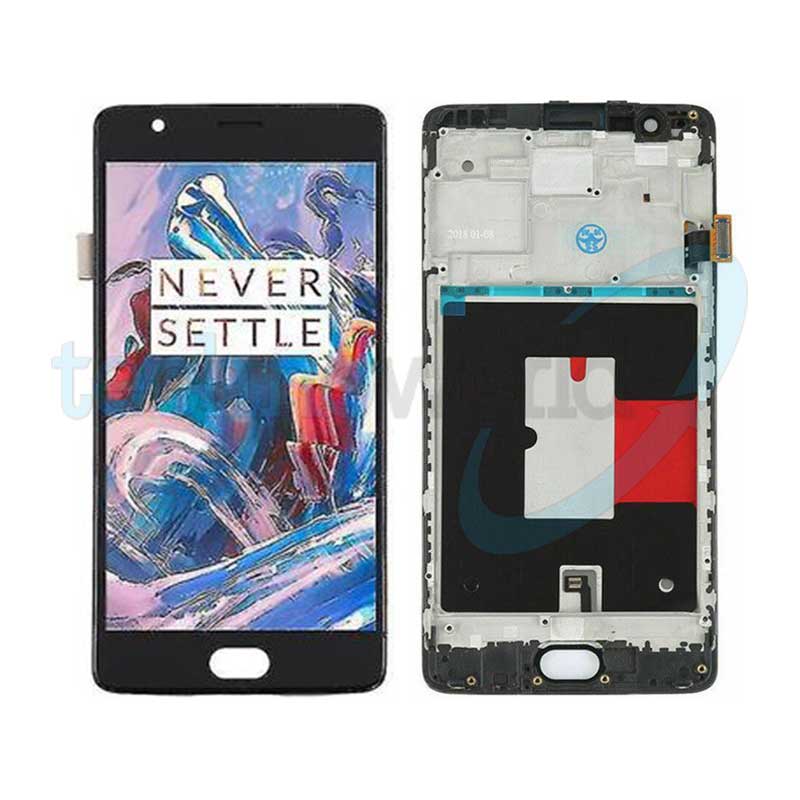 Display OnePlus 3 Nero con Frame