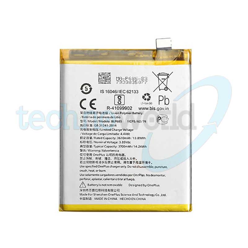Batteria OnePlus 6T