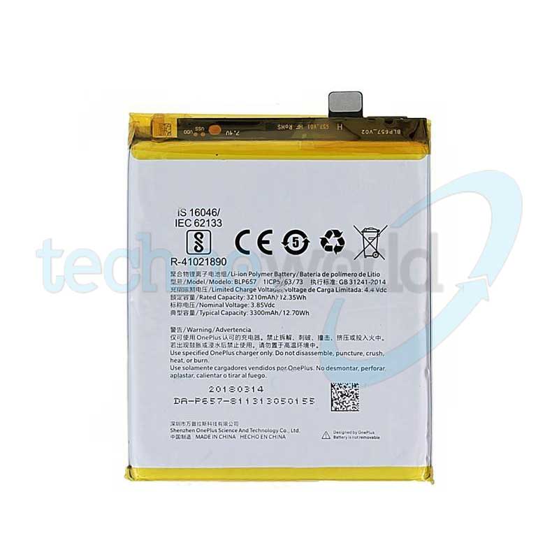 Batteria OnePlus 6