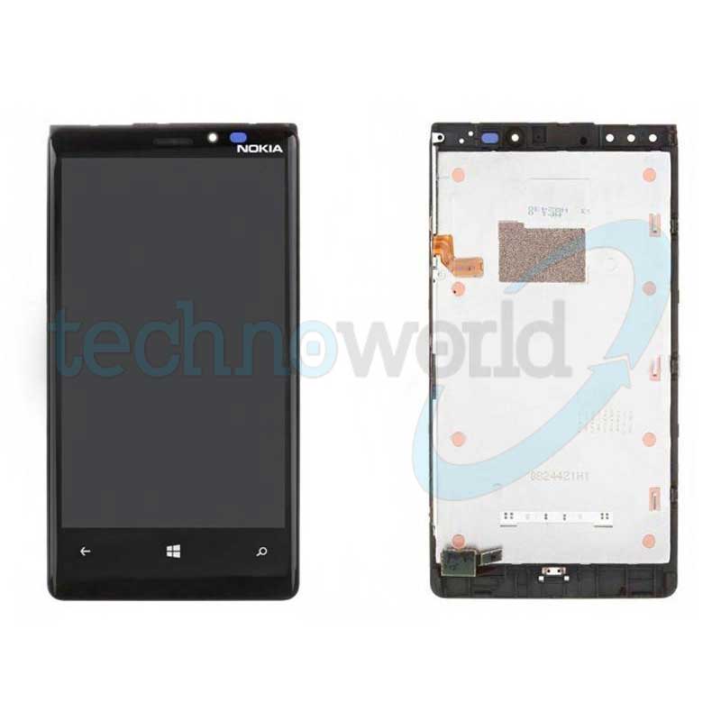Display Nokia Lumia 920 Nero con Frame