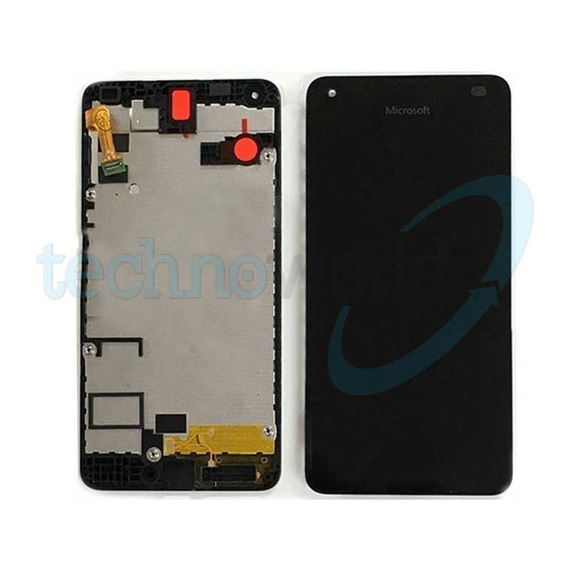 Display Nokia 550 Lumia Nero con Frame