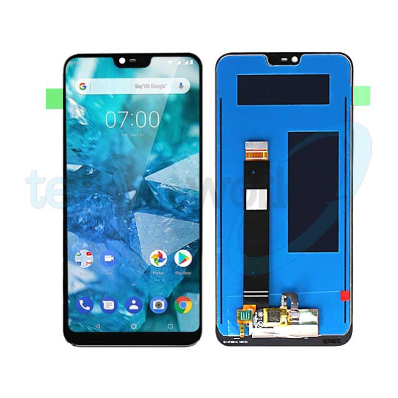 Display Nokia 7.1 Nero