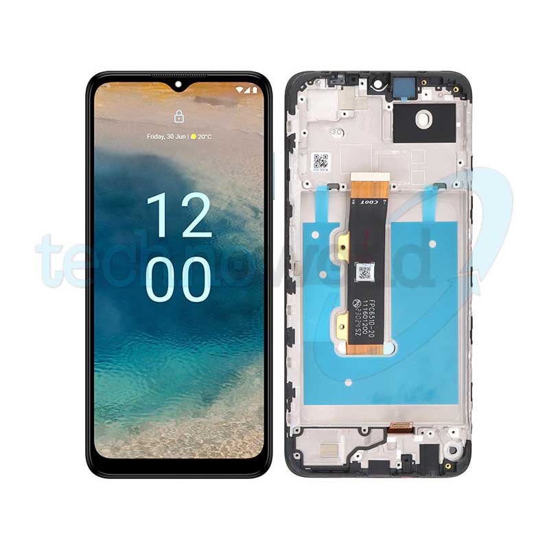 Display Nokia G22 Nero con Frame