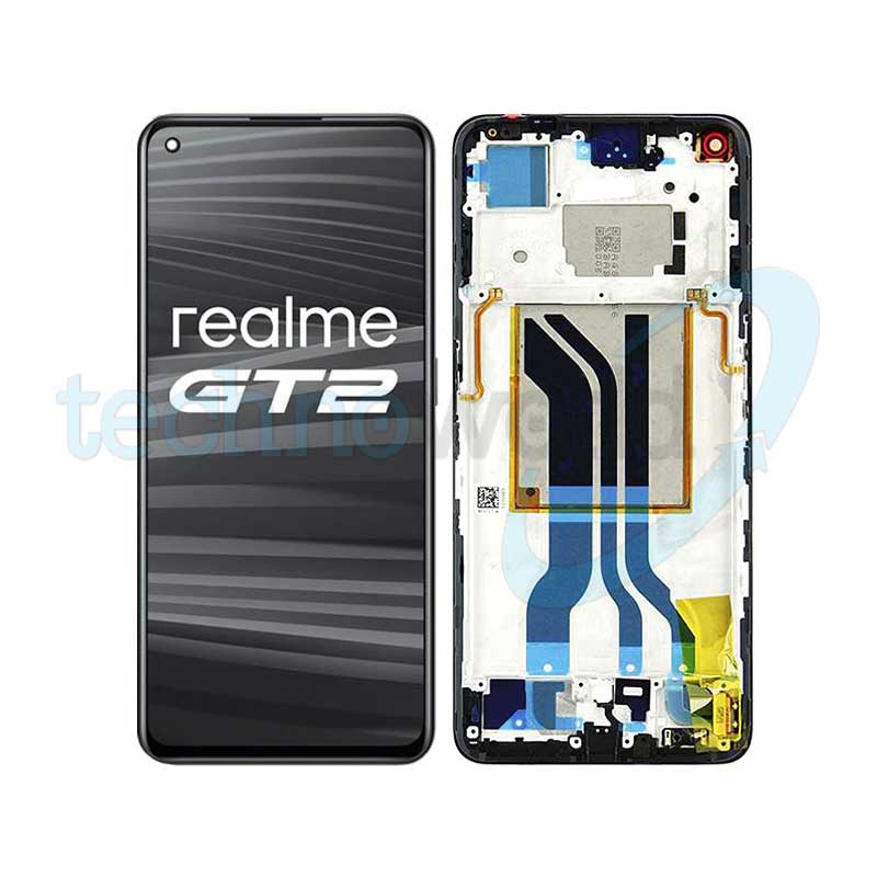 Display Ori. Realme GT2 Nero con Frame
