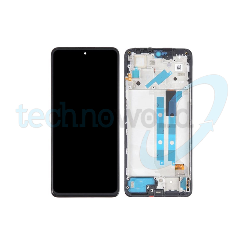 Display Xiaomi Redmi Note 12 Pro Nero con Frame
