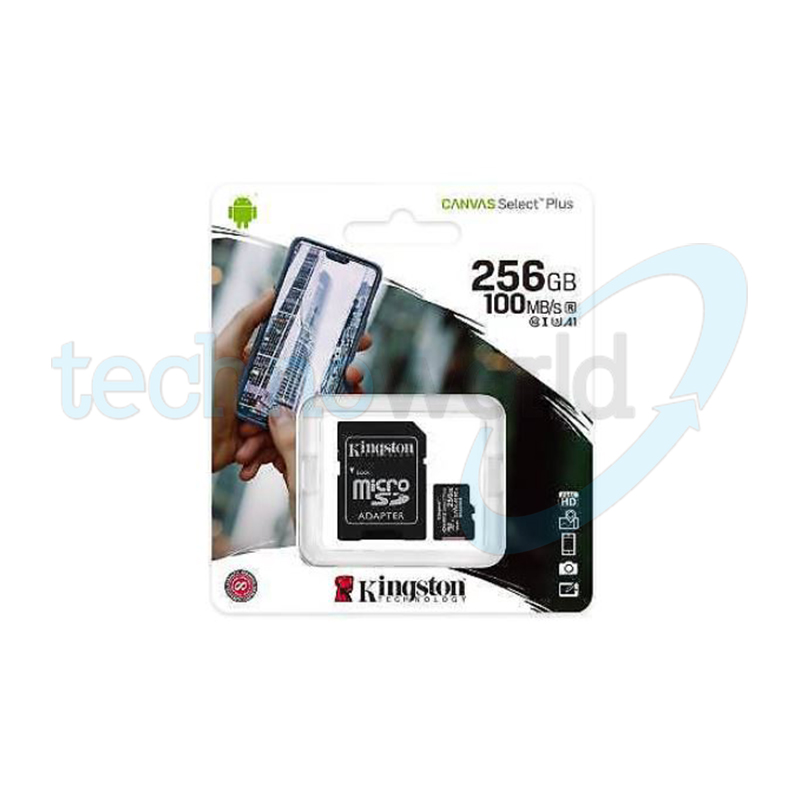MicroSD Kingston 256 GB HC Classe 10