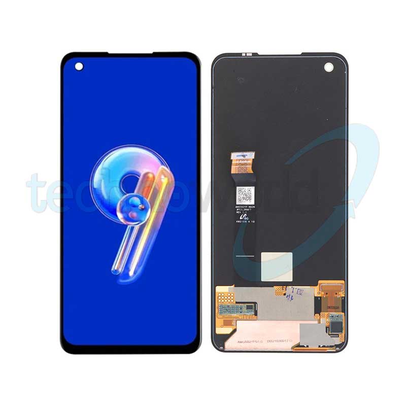 Display Asus Zenfone 9 Nero - Disassembled