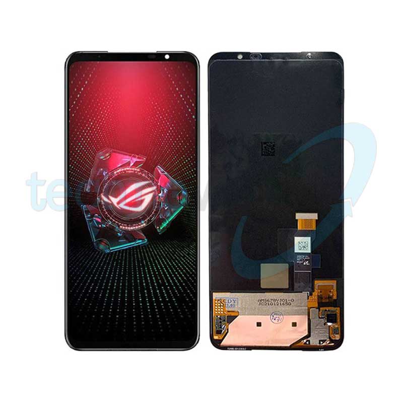 Display Asus ZS673KS ROG Phone 5 Nero - Disassembled