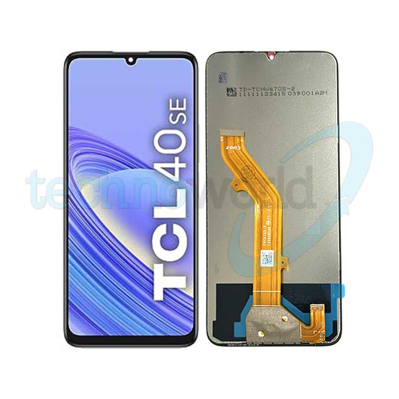 Display TCL 40 SE Nero
