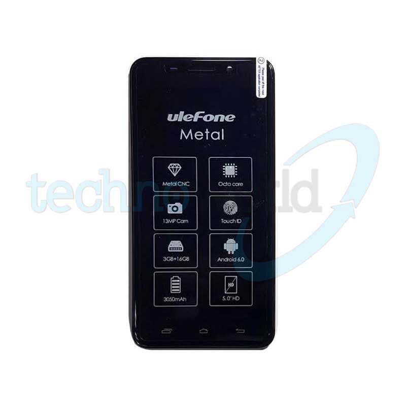 Display Ulefone Metal Nero con Frame