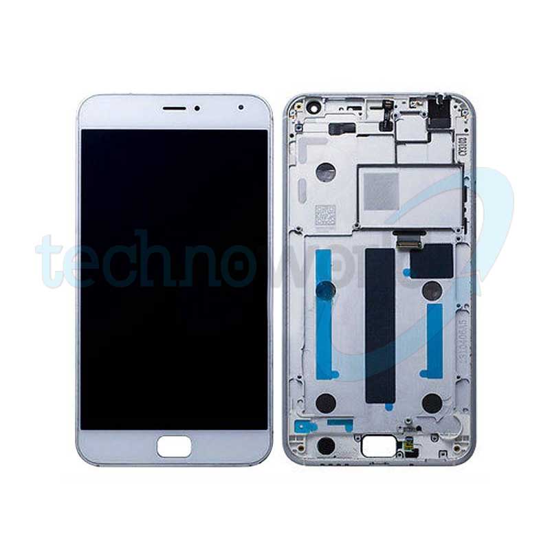 Display Meizu MX4 Pro Bianco con Frame