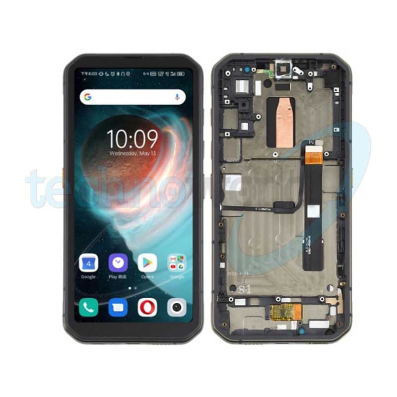 Display Blackview BL6000 Pro 5G Nero con Frame - Disassembled