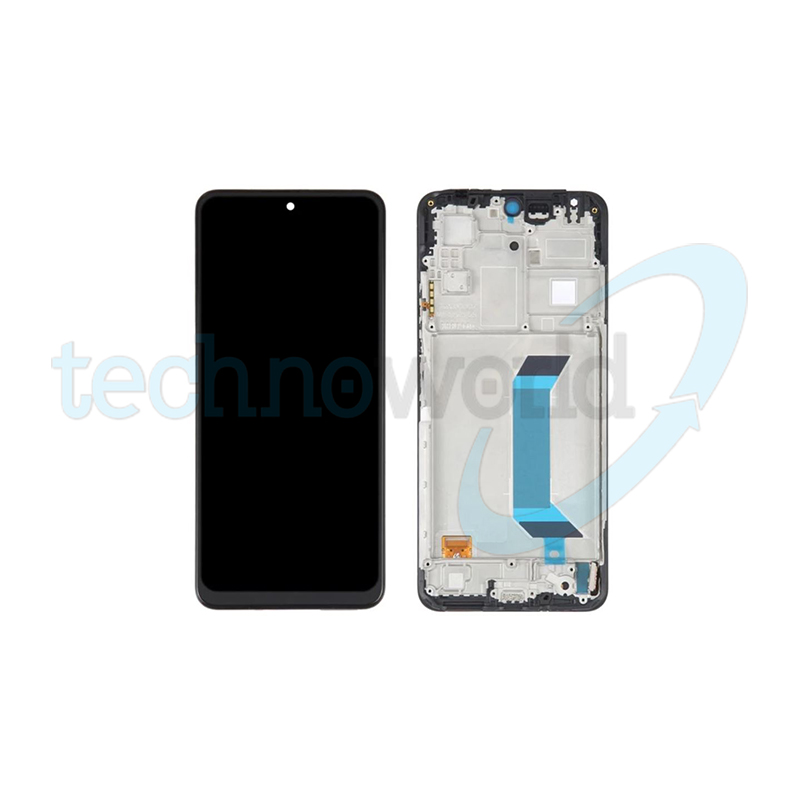 Display Ori. Xiaomi Redmi Note 12 5G Nero con Frame
