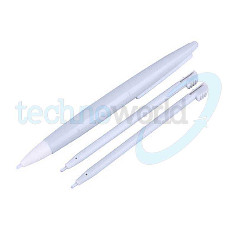 Kit Stylus Touch Pens White Nintendo Dsi Xl