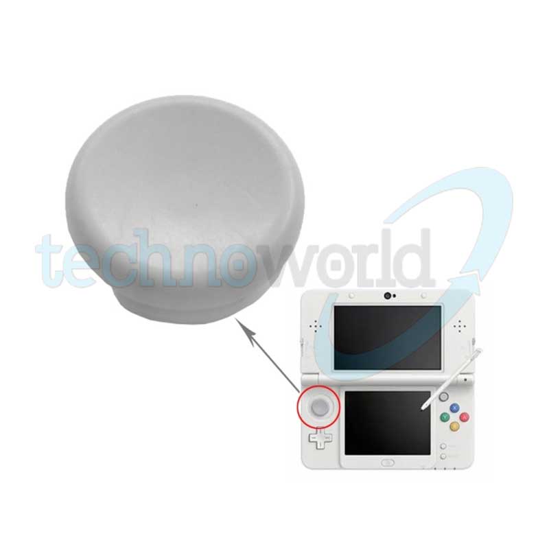 Tasto Esterno Analogico Bianco Nintendo New 3DS