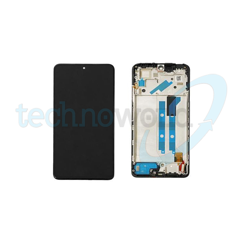Display Ori. Xiaomi Redmi Note 12 Pro Nero con Frame