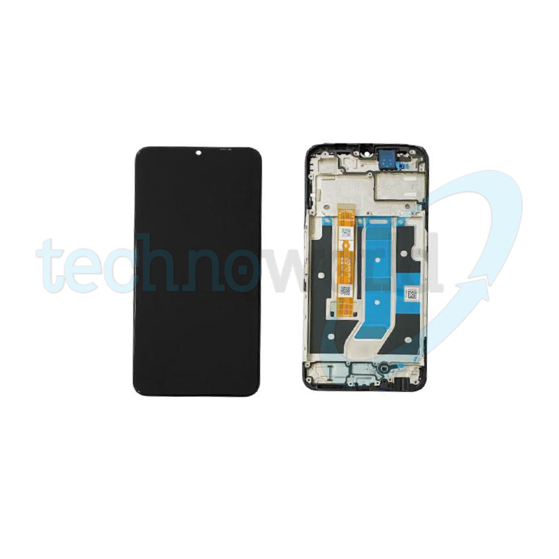 Display Oppo A78 5G Nero con Frame