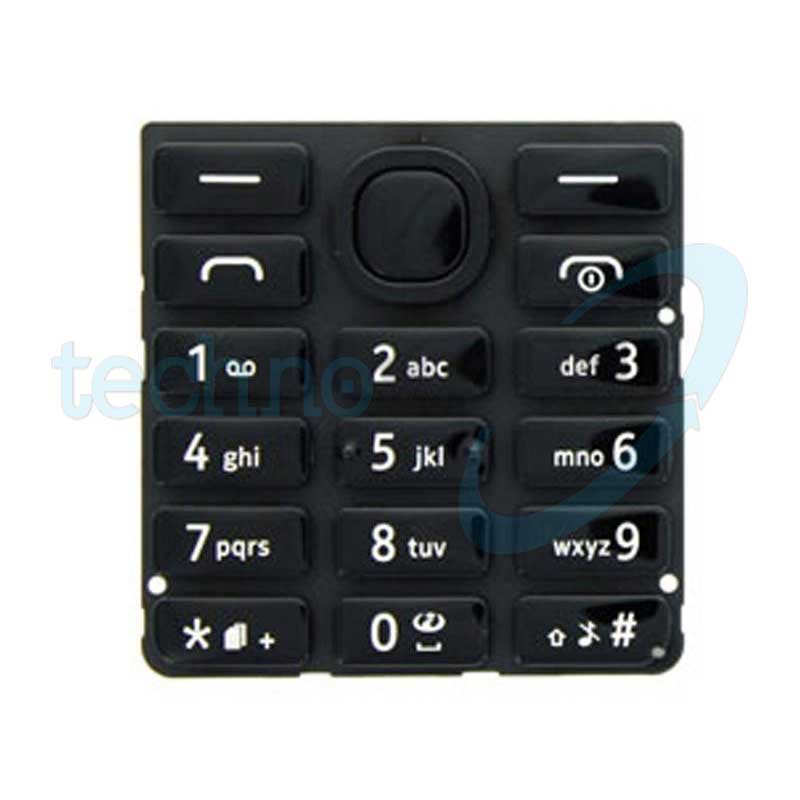 Tastiera Nera Nokia 206