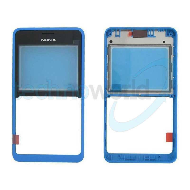Cover Frontale Blue Nokia 210 Asha