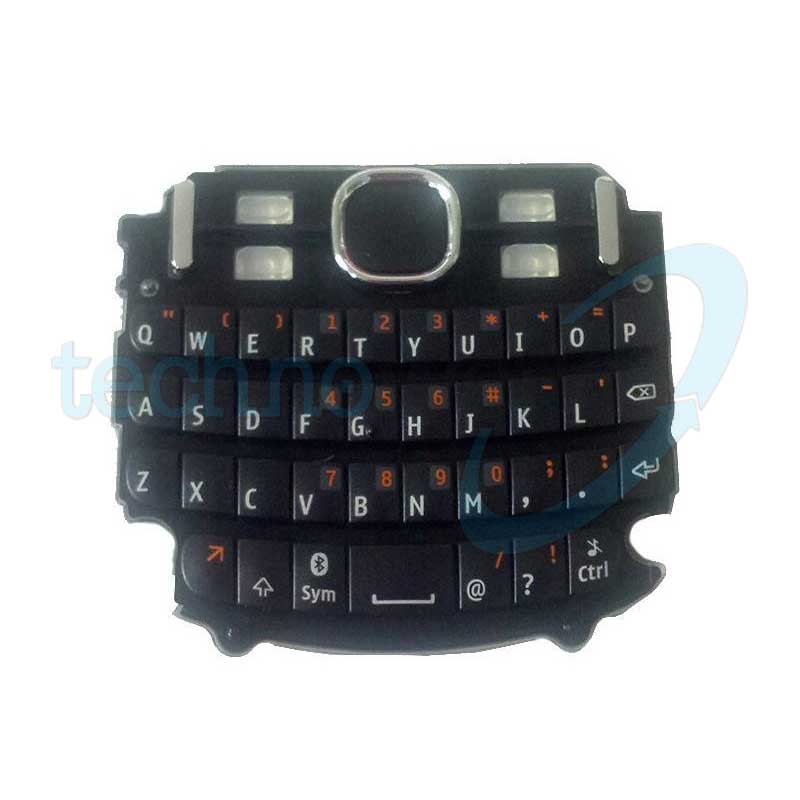 Tastiera Graphite English Nokia 200 Asha