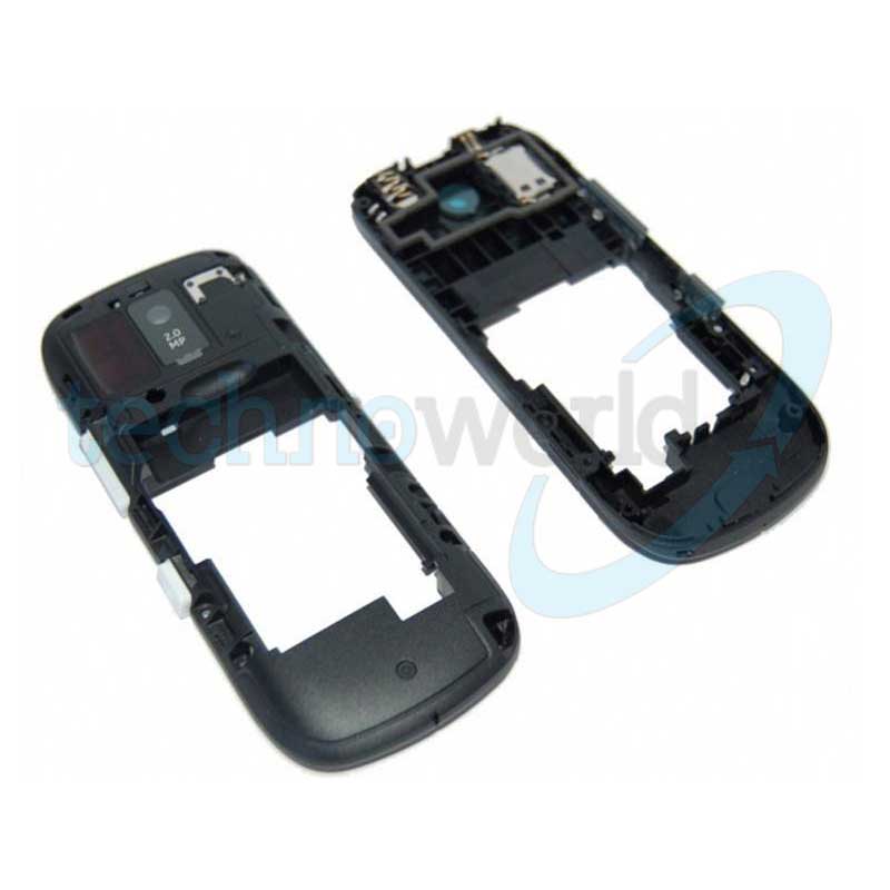Telaio Posteriore Nokia 202 Asha Nero-Bianco