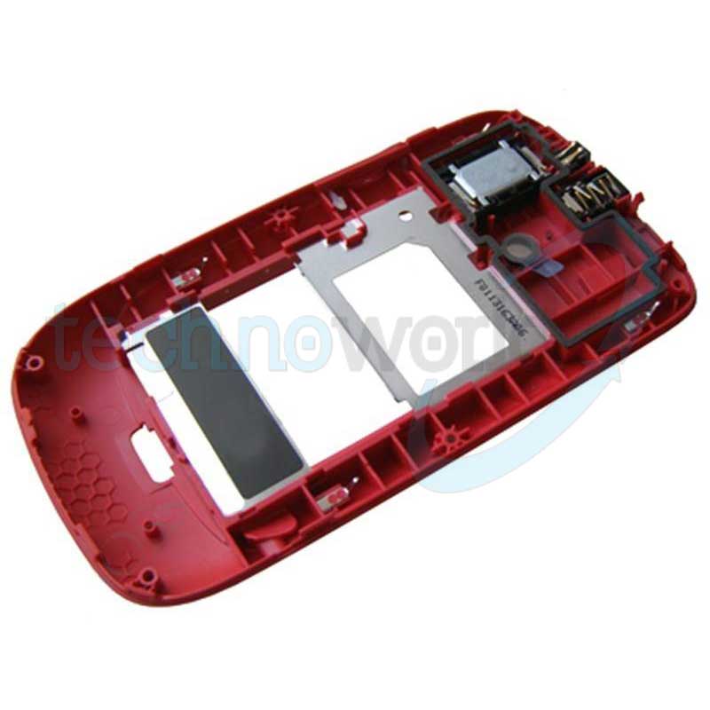 Telaio Posteriore Completo Nokia 302 Asha Rosso