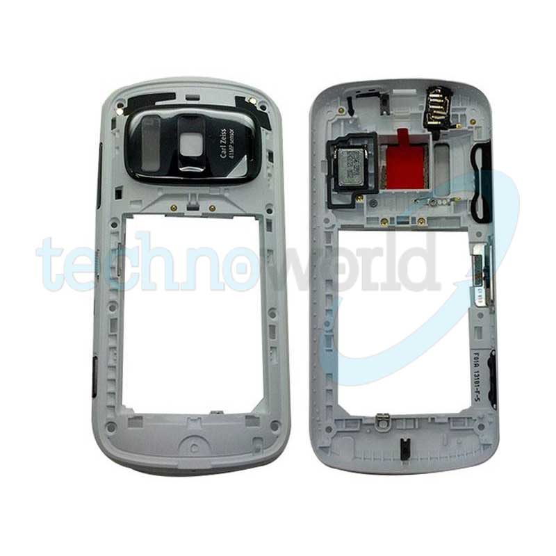 Telaio Posteriore Completo Nokia 808 Bianco