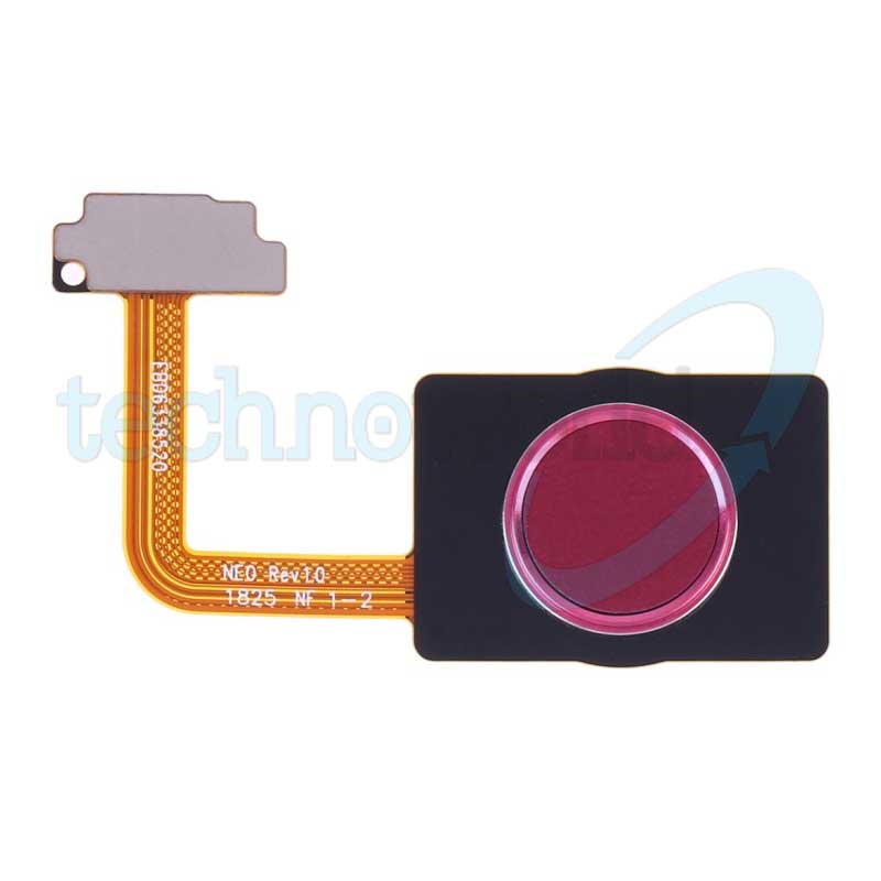 Flat Fingerprint / Lettore Impronta LG Q Stylo 4 Q710MS Rosso