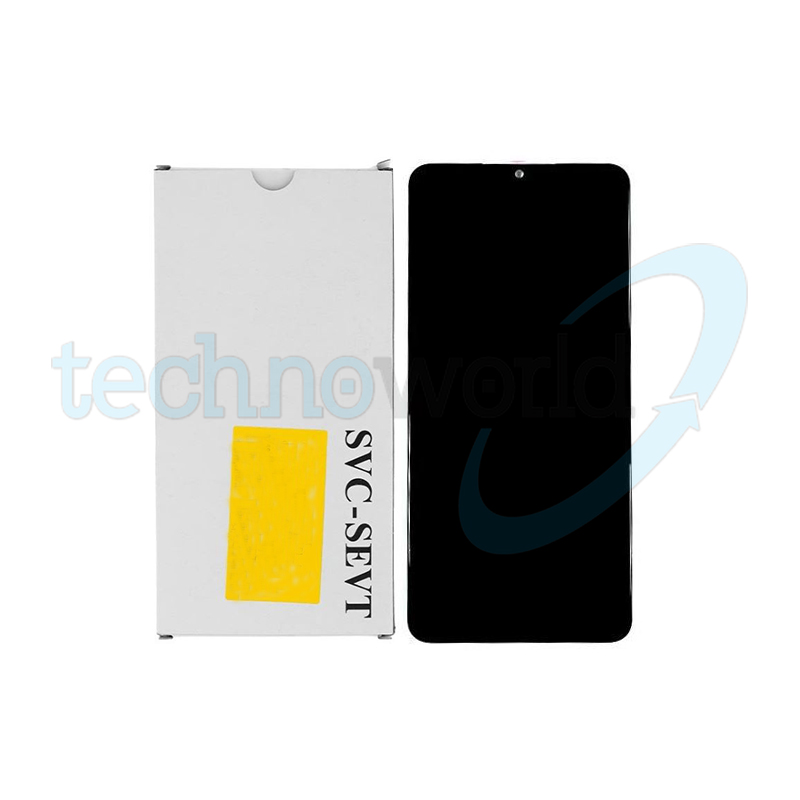 Display Samsung M12 Nero con Frame - OEM