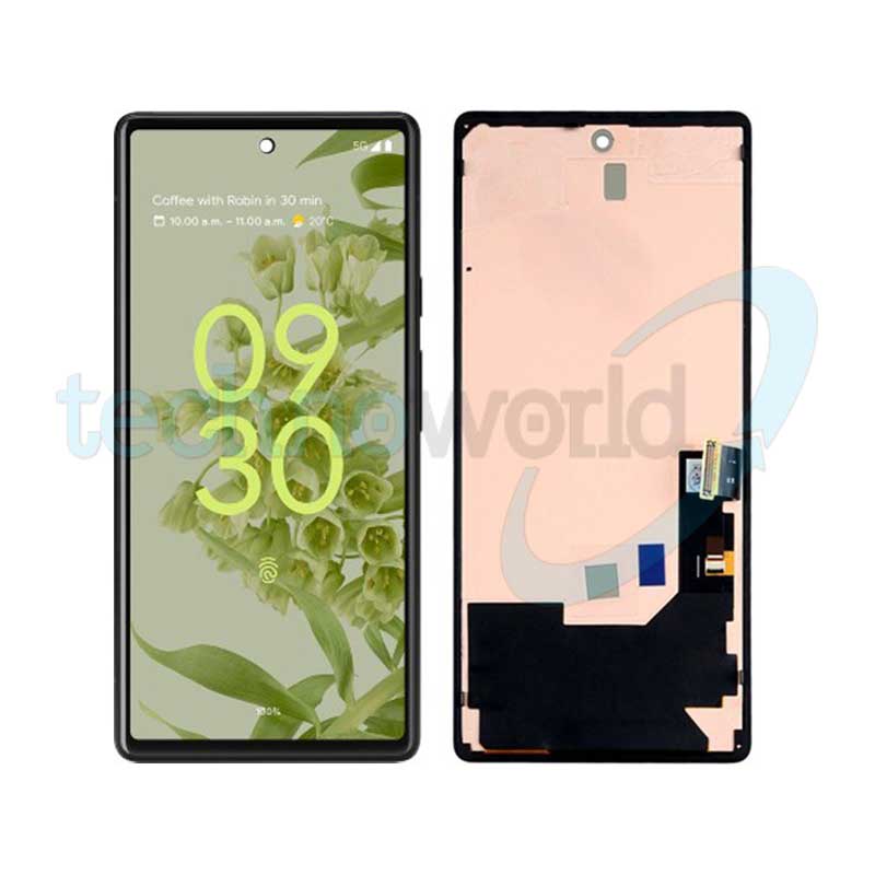 Display Google Pixel 6 Nero con Frame - OLED