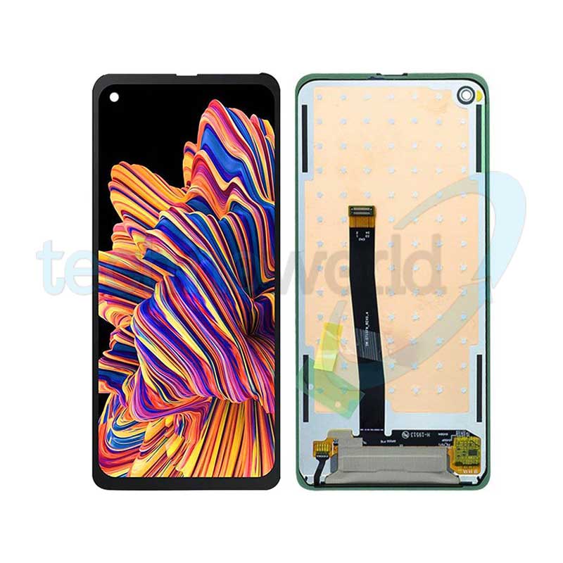 Display Ori. Samsung XCover Pro G715 Nero con Frame