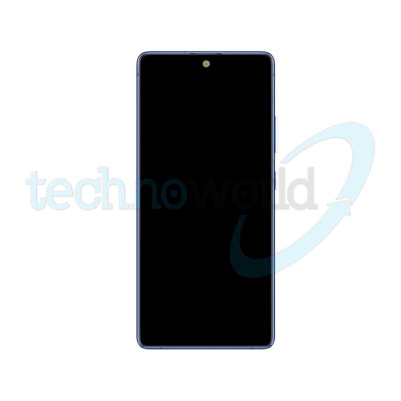 Display Ori. Samsung S10 G770 Lite Blu con Frame