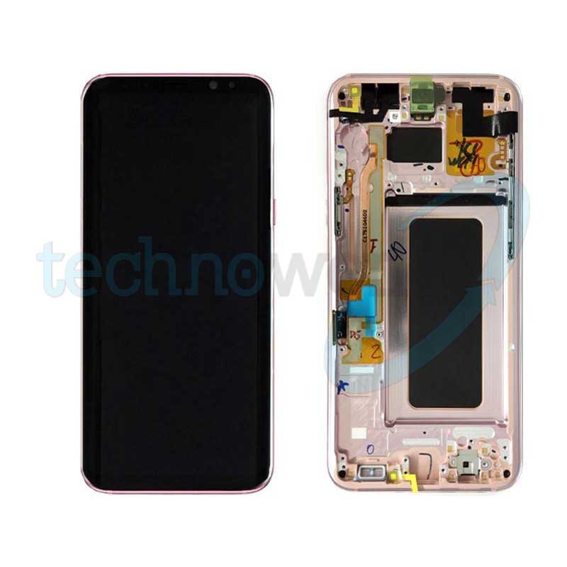 Display Ori. Samsung S8 Plus G955 Rosa con Frame