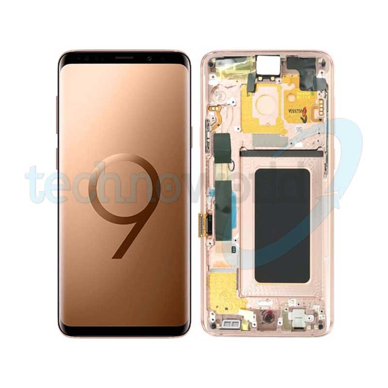 Display Ori. Samsung S9 Plus G965 Gold con Frame