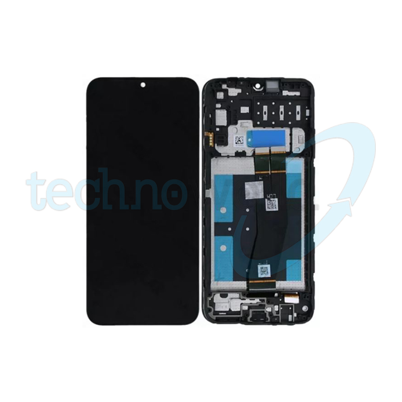 Display Ori. Samsung A14 A145F Nero con Frame "NON EU CODE"
