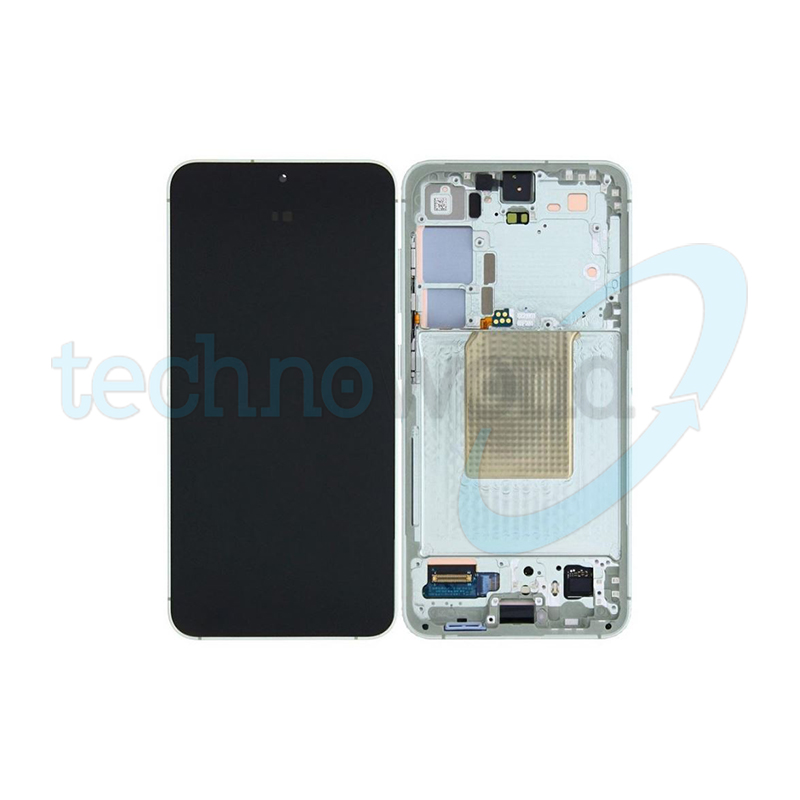 Display Ori. Samsung S24 S921 Verde con Frame