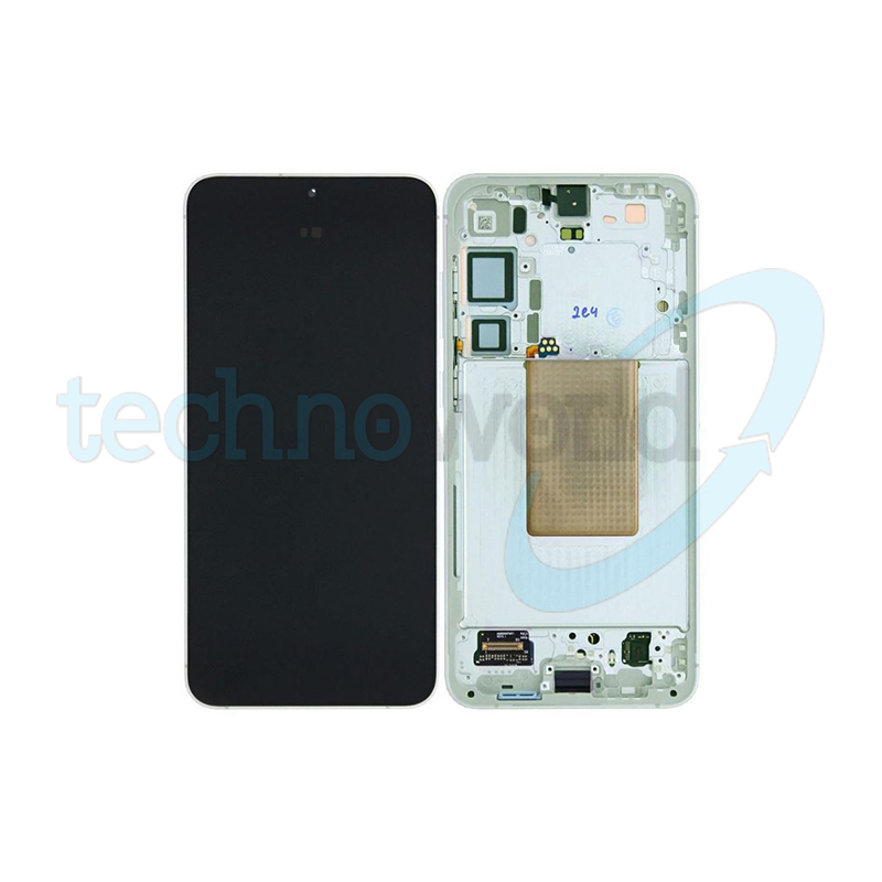 Display Ori. Samsung S24 Plus S926 Verde con Frame