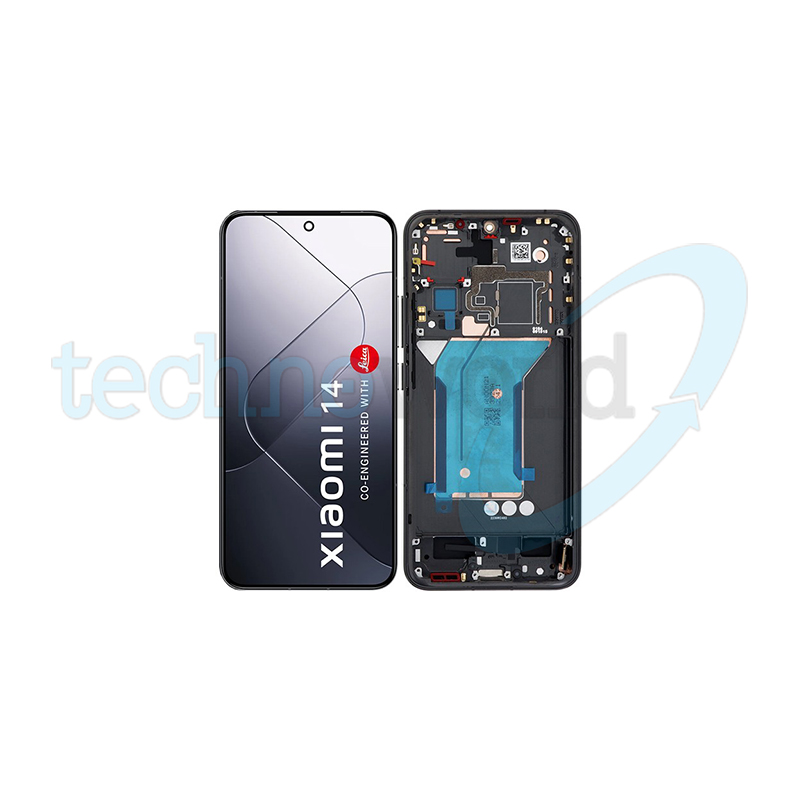 Display Ori. Xiaomi 14 Nero con Frame