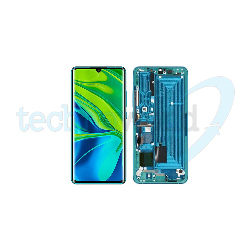 Display Ori. Xiaomi Mi Note 10 Verde con Frame