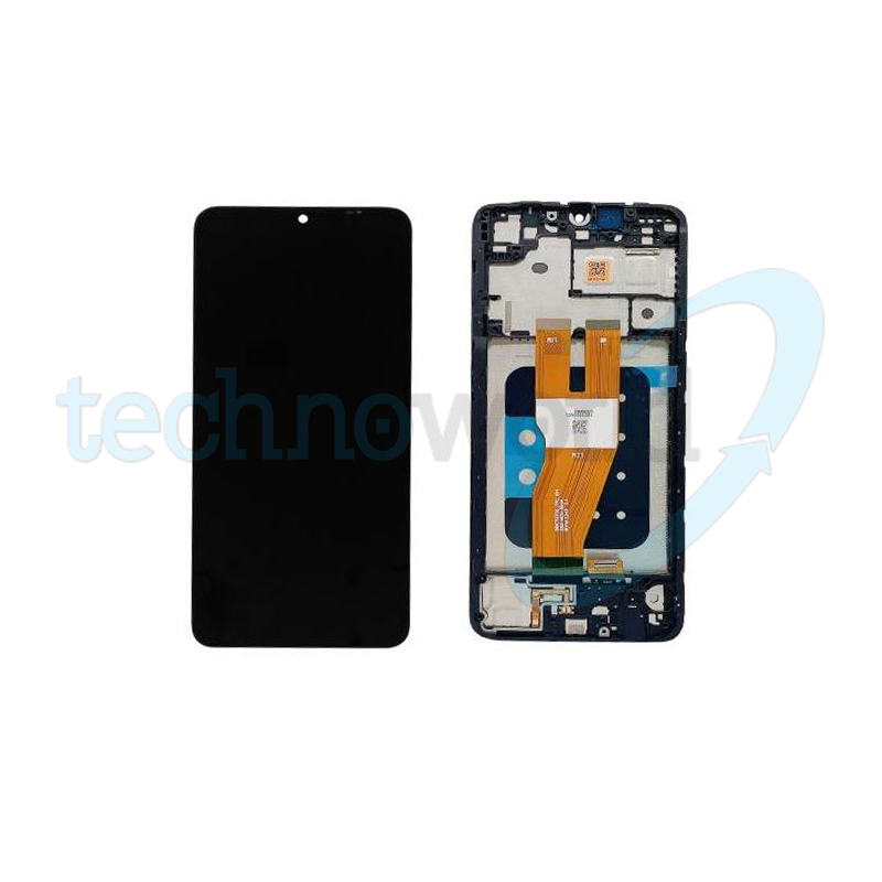 Display Ori. Samsung A05 A055 Nero con Frame