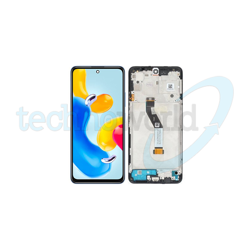 Display Ori. Xiaomi Redmi Note 11S 5G Nero con Frame