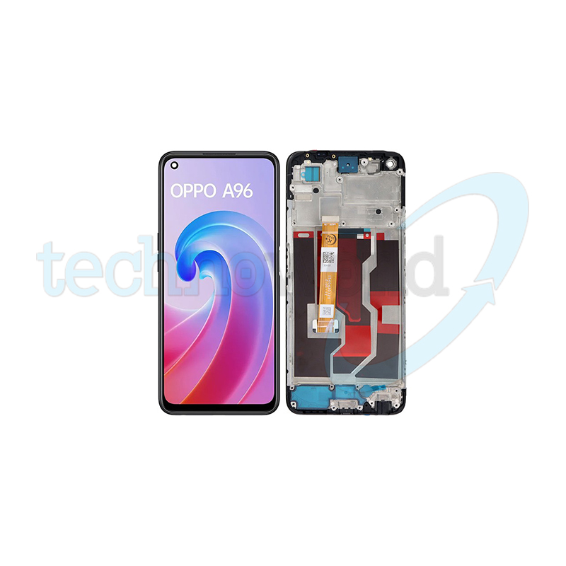 Display Ori. Oppo Oppo A96 Nero con Frame