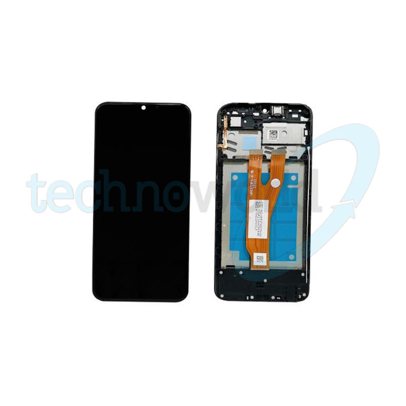 Display Ori. Samsung A03 Core A032 Nero con Frame