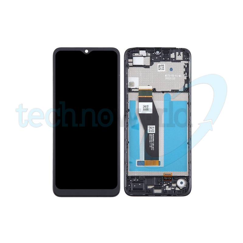 Display Ori. Moto E13 Nero con Frame