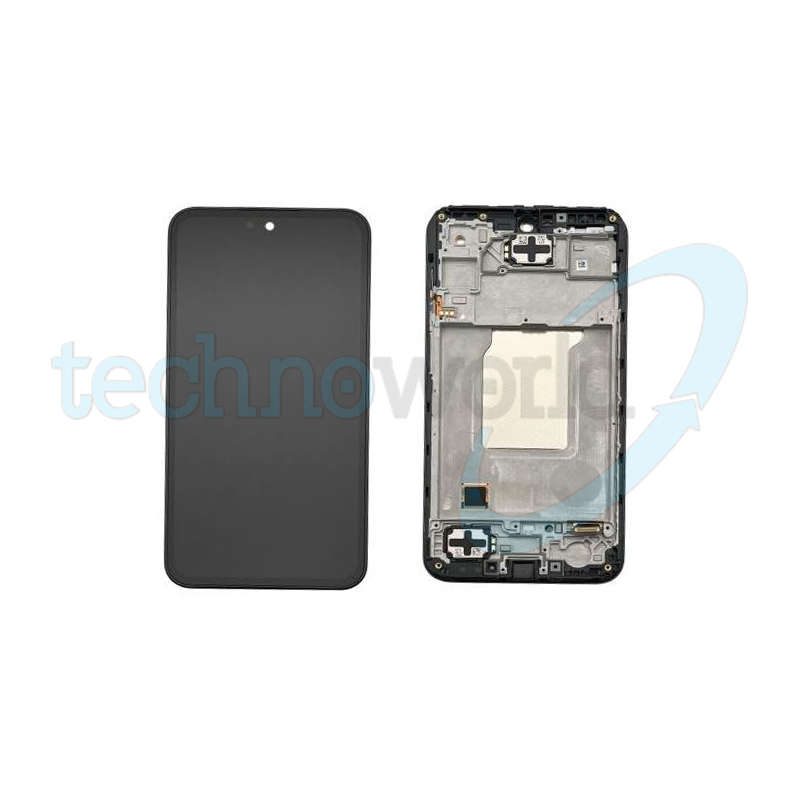 Display Ori. Samsung M35 5G M356 Nero con Frame