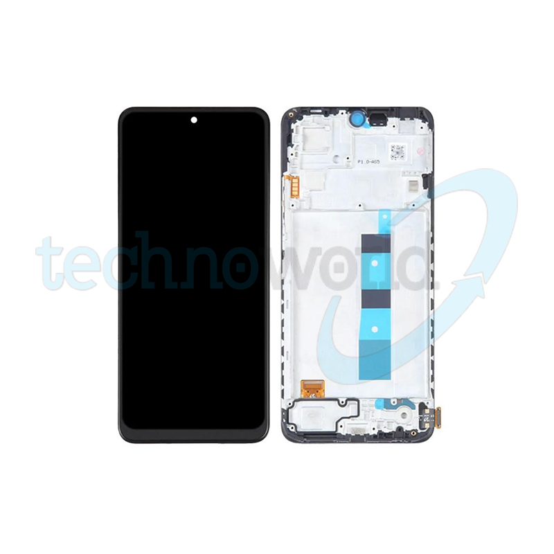 Display Ori. Xiaomi Redmi Note 12 4G Nero con Frame