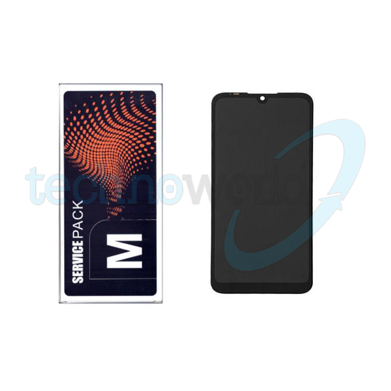 Display Moto E6 Plus Nero - OEM