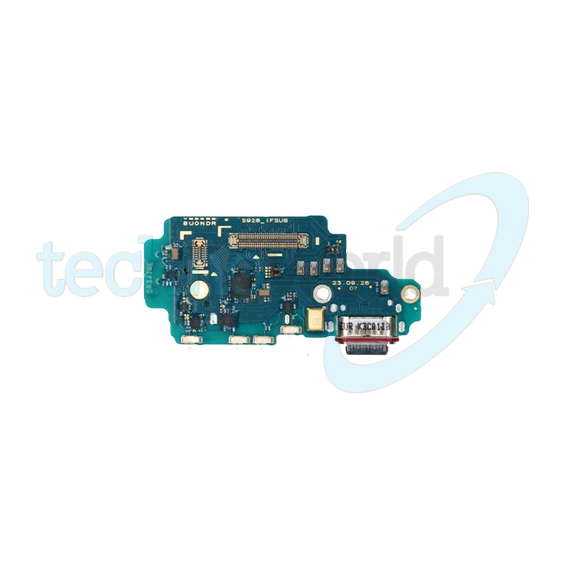 PCB Board Ori. con Connettore Carica e Microfono Samsung S24 Ultra