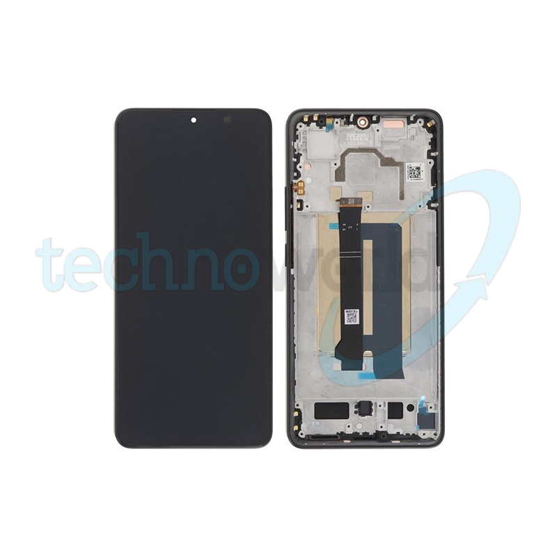 Display Ori. Xiaomi Poco X6 Pro 5G Nero con Frame