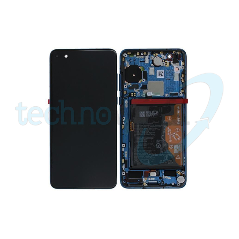 Display Ori. Huawei P40 Blu con Frame